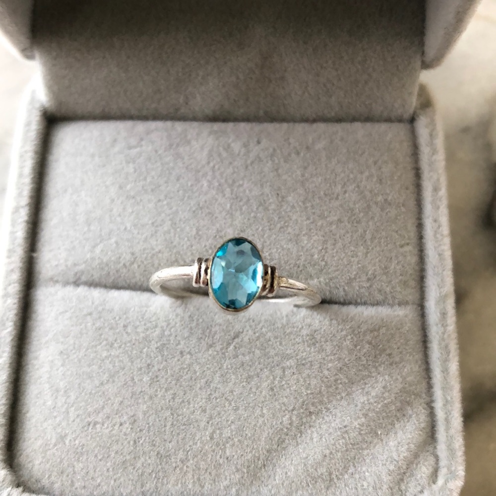 New Ring Gemstones 925 Sterling Silver